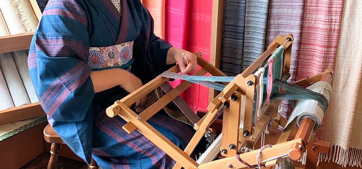 機織り体験
